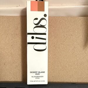 Dibs Desert Island Duo Blush/Bronzer Stick - Peach and Tan